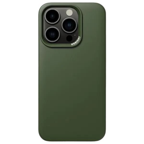 Husă pentru smartphone Apple iPhone 15 Pro Max Nudient/ Back/ PC/ Pine Green photo 1