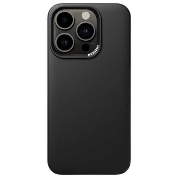 Чехол для смартфона Apple iPhone 15 Pro Max Nudient/ MagSafe Back/ PC/ Ink Черный photo 1
