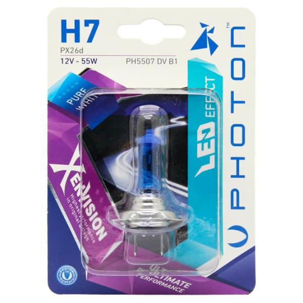 Lampă auto Photon PH5507 XV +%150 Halogen/ H7/ PX26d/ 55 W photo 1