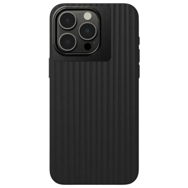Чехол для смартфона Apple iPhone 15 Pro Max Nudient/ Back/ TPU/ PC/ Charcoal Черный photo 1