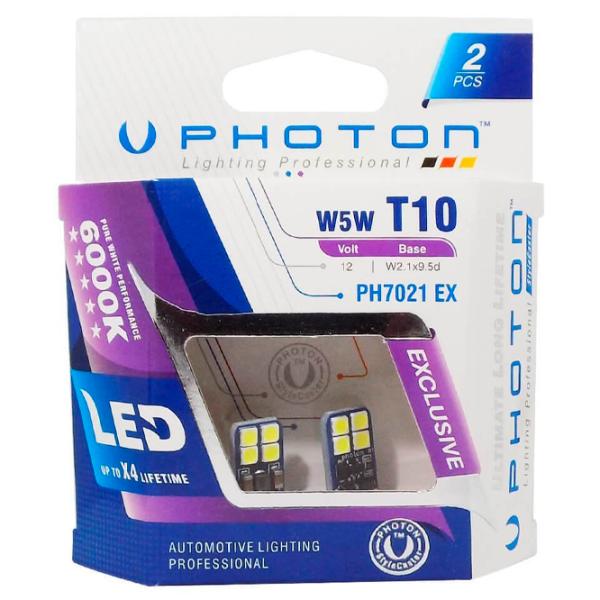 Lampă auto Photon PH7021 EX LED/ T10/ W2.1x9.5d/ 5 W photo 1 Lampă auto Photon PH7021 EX LED/ T10/ W2.1x9.5d/ 5 W photo 1
