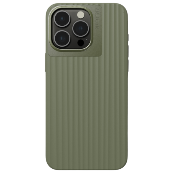 Чехол для смартфона Apple iPhone 15 Pro Max Nudient/ Back/ TPU/ PC/ Оливковый Зелёный photo 1