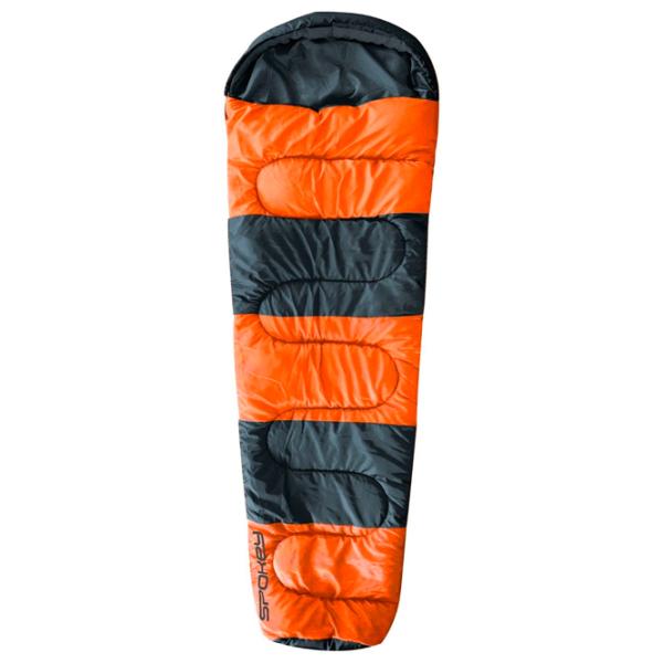 Спальный мешок Spokey Spike Polyester/ Черный Оранжевый photo 1