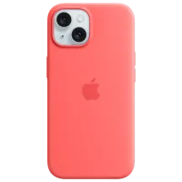 Husă pentru smartphone Apple iPhone 15 Apple/ Back/ TPU/ Guava Red