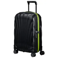 Чемодан Samsonite C-Lite 36л/ Лайм Черный