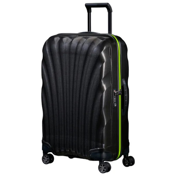 Чемодан Samsonite C-Lite 94л/ Лайм Черный photo 1 Чемодан Samsonite C-Lite 94л/ Лайм Черный photo 1