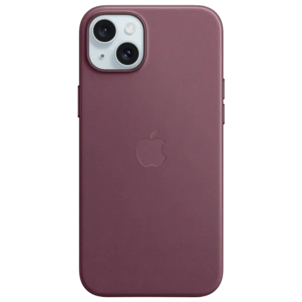 Чехол для смартфона Apple iPhone 15 Plus Apple/ MagSafe Back/ FineWoven/ Шелковица Cherry photo 1