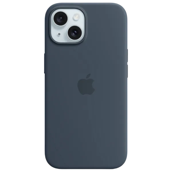 Husă pentru smartphone Apple iPhone 15 Plus Apple/ MagSafe Back/ TPU/ Storm Blue photo 1