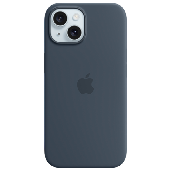 Husă pentru smartphone Apple iPhone 15 Plus Apple/ MagSafe Back/ TPU/ Storm Blue photo 1