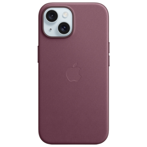 Husă pentru smartphone Apple iPhone 15 Apple/ MagSafe Back/ FineWoven/ Mulberry Cherry photo 1 Husă pentru smartphone Apple iPhone 15 Apple/ MagSafe Back/ FineWoven/ Mulberry Cherry photo 1