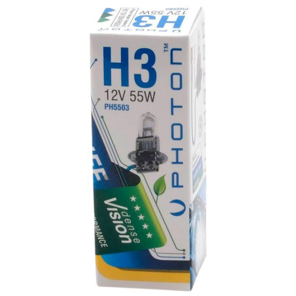 Автомобильная лампа Photon PH5503 Standart Галоген/ H3/ PK22s/ 55 Вт photo 1 Автомобильная лампа Photon PH5503 Standart Галоген/ H3/ PK22s/ 55 Вт photo 1