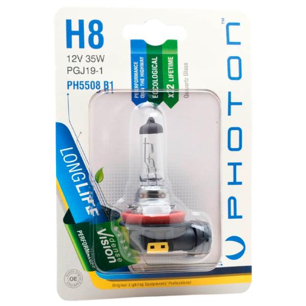 Lampă auto Photon PH5508 B1 Halogen/ H8/ PGJ19-1/ 35 W photo 1 Lampă auto Photon PH5508 B1 Halogen/ H8/ PGJ19-1/ 35 W photo 1
