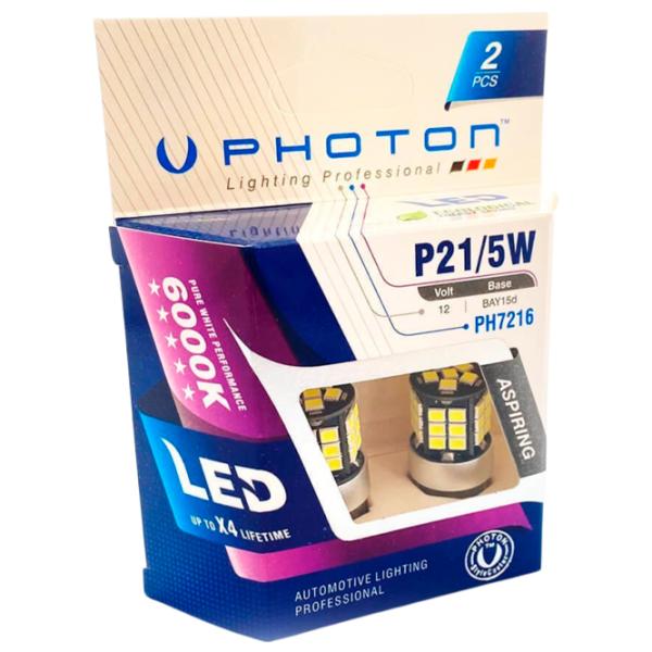 Lampă auto Photon PH7216 LED/ P21/ 5/ BAY15d/ 21 - 5 W photo 1 Lampă auto Photon PH7216 LED/ P21/ 5/ BAY15d/ 21 - 5 W photo 1