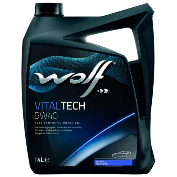 Ulei de motor Wolf 5W40 VITALTECH 5W-40 4 l sintetic photo 1