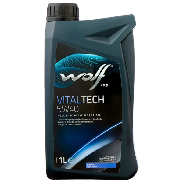 Ulei de motor Wolf 5W40 VITALTECH 5W-40 1 l sintetic photo 1