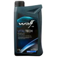 Моторное масло Wolf 5W40 VITALTECH 5W-40 1 л синтетическое