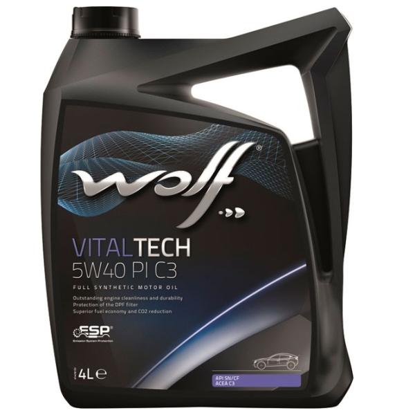 Моторное масло Wolf 5W40 EXTENDTECH HM 5W-40 4 л синтетическое photo 1