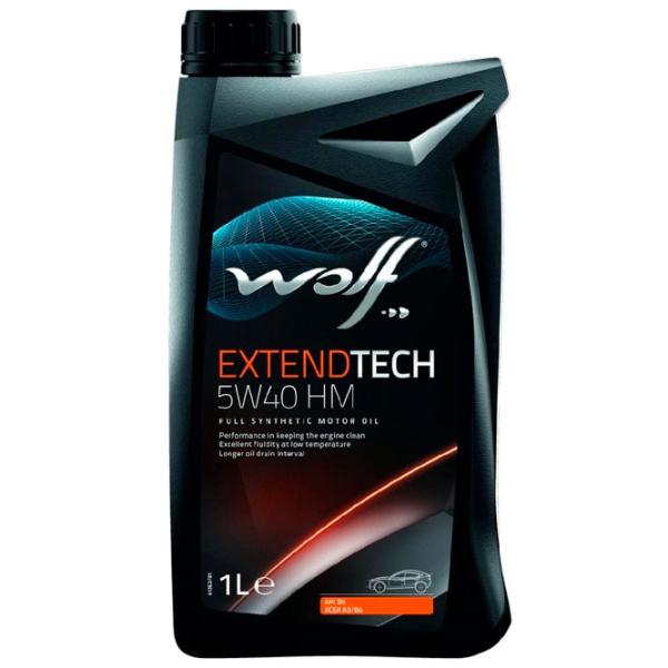 Моторное масло Wolf 5W40 EXTENDTECH HM 5W-40 1 л синтетическое photo 1 Моторное масло Wolf 5W40 EXTENDTECH HM 5W-40 1 л синтетическое photo 1