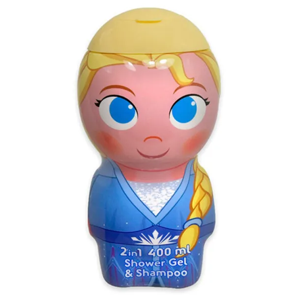 Шампунь и гель Air-Val 2D Frozen Elsa P009045 400 мл/ 3+ photo 1