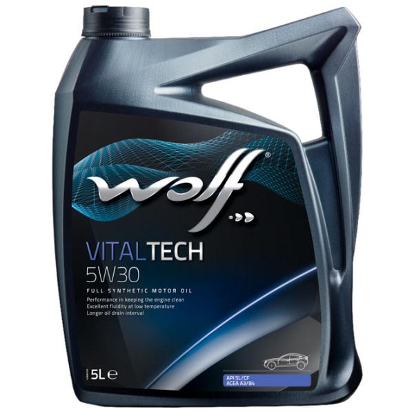 Ulei de motor Wolf 5W30 VITALTECH 5W-30 5 l sintetic photo 1