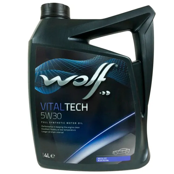 Ulei de motor Wolf 5W30 VITALTECH 5W-30 4 l sintetic photo 1
