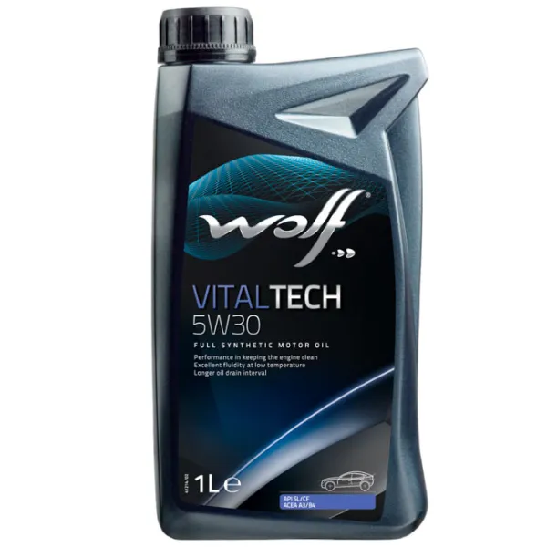 Ulei de motor Wolf 5W30 VITALTECH 5W-30 1 l sintetic photo 1