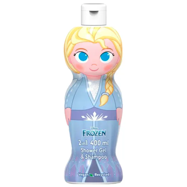 Șampon și gel Air-Val Frozen Elsa P009049 400 ml/ 3+ photo 1