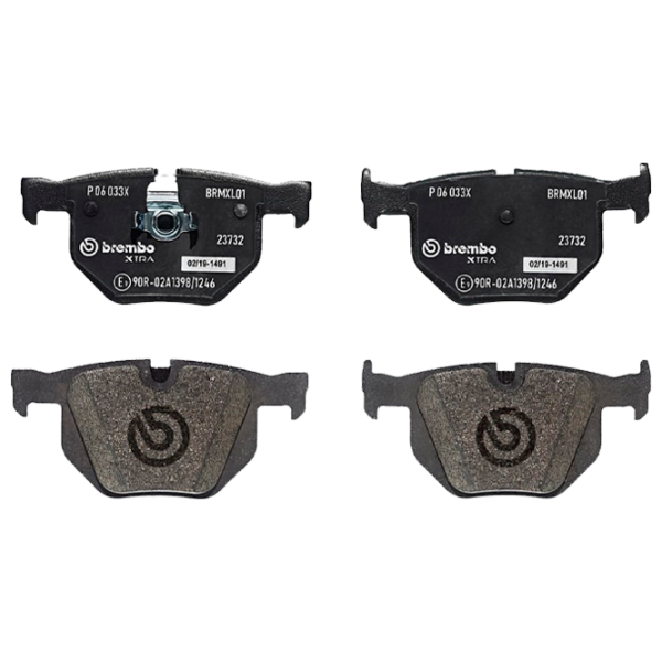 Тормозные колодки Brembo P 06 033 задние/ дисковые photo 1 Тормозные колодки Brembo P 06 033 задние/ дисковые photo 1