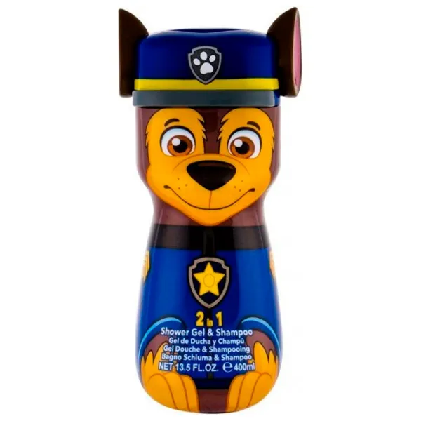 Шампунь и гель Air-Val 2D Paw Patrol Chase P006336 400 мл/ 3+ photo 1