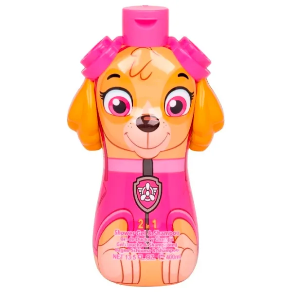 Шампунь и гель Air-Val 2D Paw Patrol Skye P007903 400 мл/ 3+ photo 1