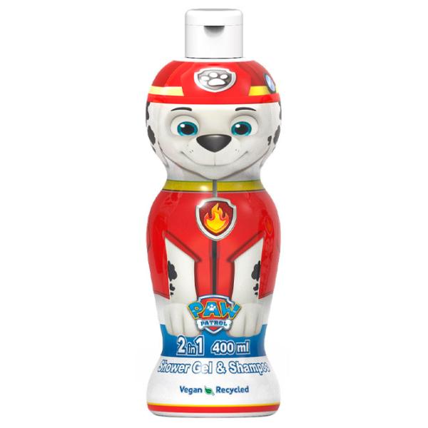 Șampon și gel Air-Val Paw Patrol Marshall P009059 400 ml/ 3+ photo 1
