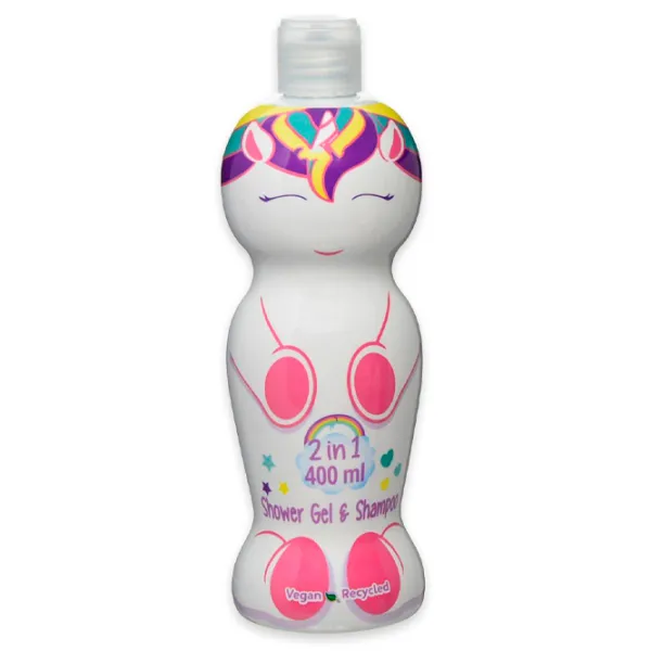 Șampon și gel Air-Val My Unicorn P009037 400 ml/ 3+ photo 1