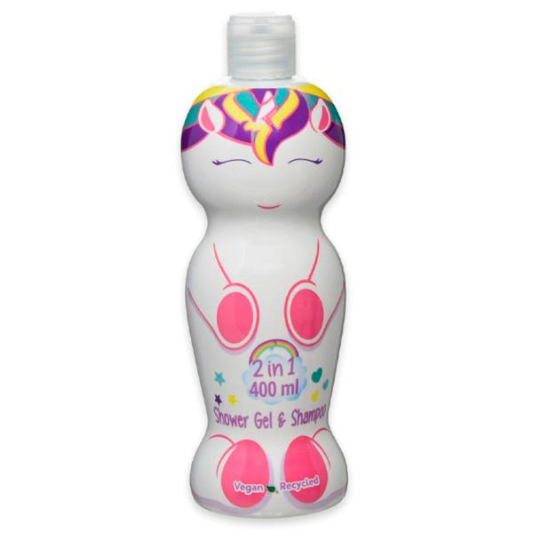 Șampon și gel Air-Val My Unicorn P009037 400 ml/ 3+ photo 1