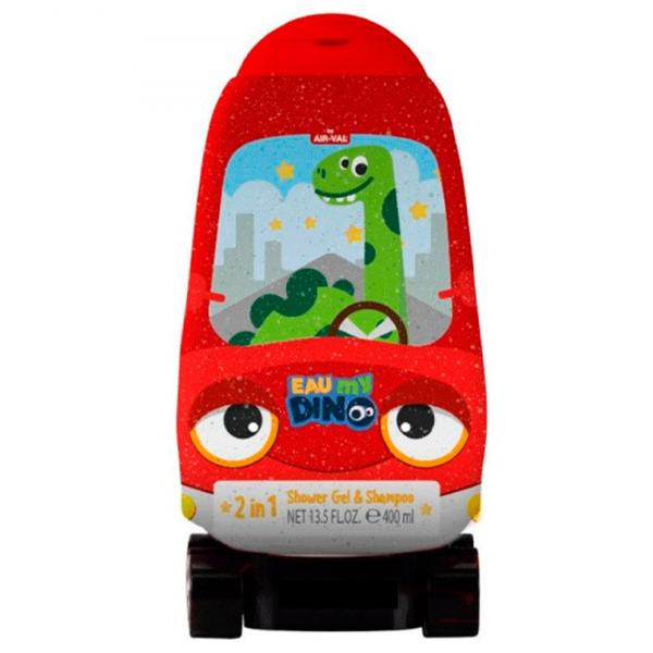 Șampon și gel Air-Val 2D My Dino P008713 400 ml/ 3+ photo 1