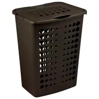 Корзина для белья Curver Victor 40 л/ Пластик/ Коричневый
