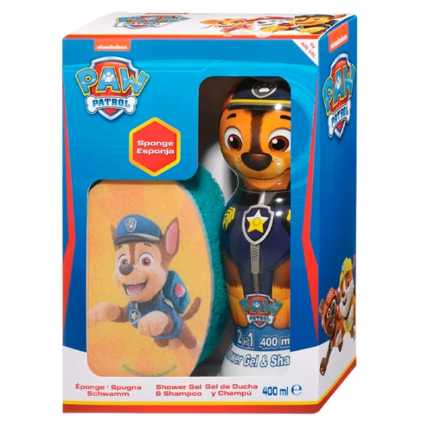 Шампунь и гель Air-Val Set Paw Patrol Сhase P009739 400 мл/ 3+ photo 1