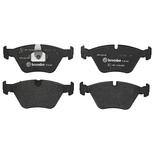 Тормозные колодки Brembo P 06 043 передние/ дисковые photo 1 Тормозные колодки Brembo P 06 043 передние/ дисковые photo 1