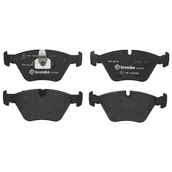 Тормозные колодки Brembo P 06 043 передние/ дисковые photo 1 Тормозные колодки Brembo P 06 043 передние/ дисковые photo 1
