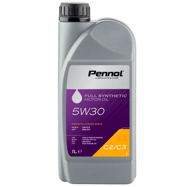 Моторное масло Pennol 5W30 C2/ C3 5W-30 1 л синтетическое photo 1 Моторное масло Pennol 5W30 C2/ C3 5W-30 1 л синтетическое photo 1