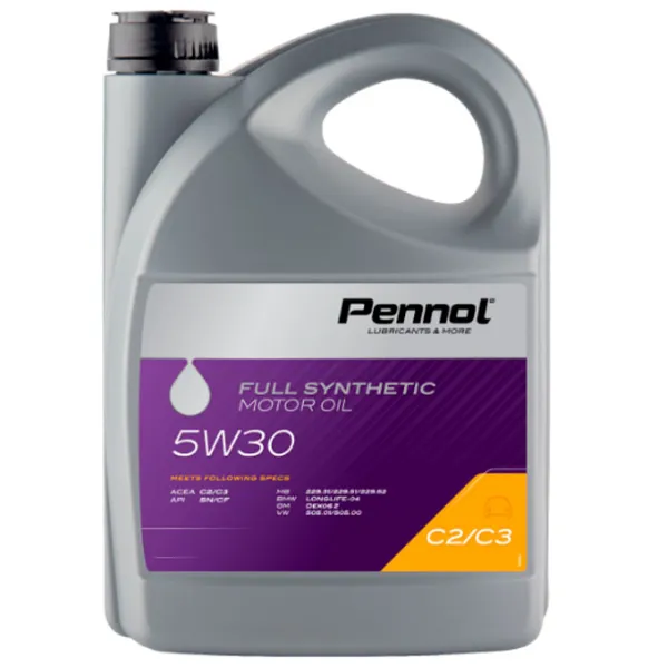 Моторное масло Pennol 5W30 C2/ C3 5W-30 4 л синтетическое photo 1 Моторное масло Pennol 5W30 C2/ C3 5W-30 4 л синтетическое photo 1