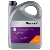 Моторное масло Pennol 5W30 LL III 5W-30 4 л синтетическое