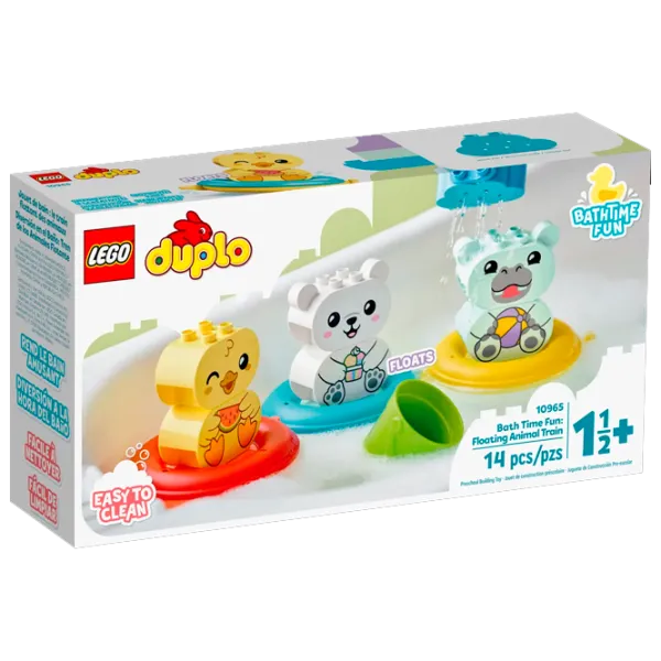 Конструктор LEGO Bath Time Fun: Floating Animal Train Животные/ Разноцветный photo 1