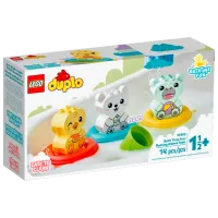 Конструктор LEGO Bath Time Fun: Floating Animal Train Животные/ Разноцветный