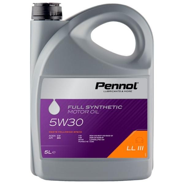 Моторное масло Pennol 5W30 LL III 5W-30 5 л синтетическое photo 1 Моторное масло Pennol 5W30 LL III 5W-30 5 л синтетическое photo 1