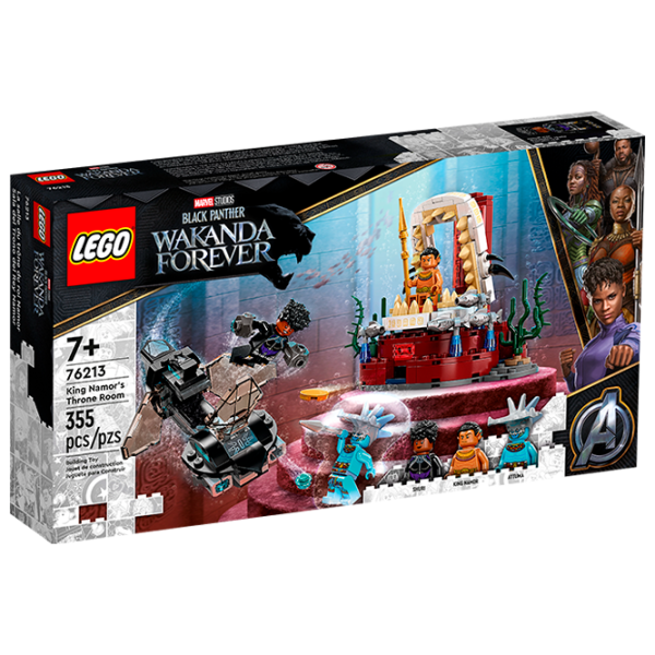 Constructor LEGO King Namor’s Throne Room Personaj de film/ Multicolor photo 1