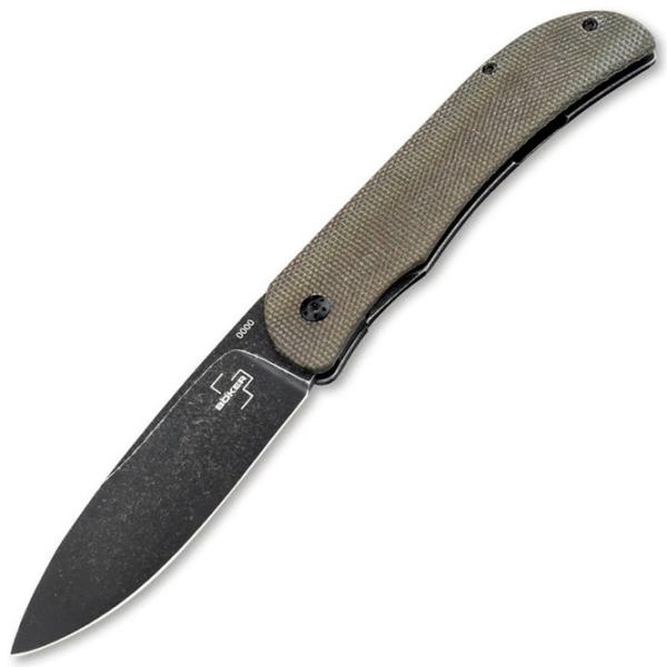 Нож Boker Plus Exskelibur I Framelock Micarta 01BO359 для повседневного использования/ D2 photo 1