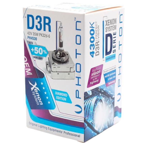 Автомобильная лампа Photon PH4530 +%50 Ксенон/ D3R/ PK32d-6/ 35 Вт photo 1 Автомобильная лампа Photon PH4530 +%50 Ксенон/ D3R/ PK32d-6/ 35 Вт photo 1