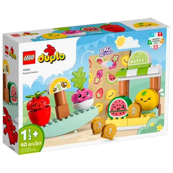 Constructor LEGO Organic Market Figuri/ Multicolor photo 1