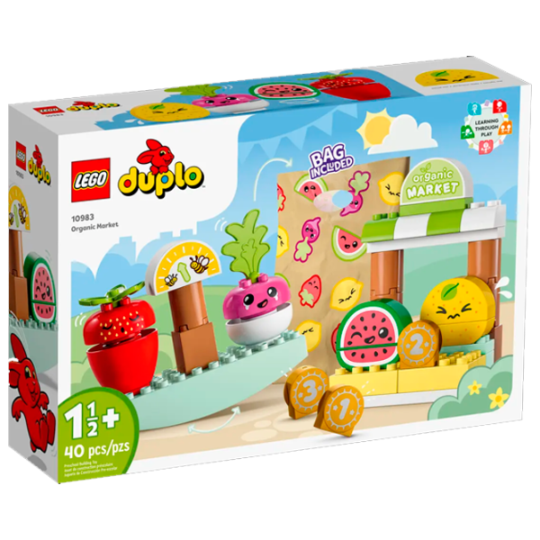 Constructor LEGO Organic Market Figuri/ Multicolor photo 1