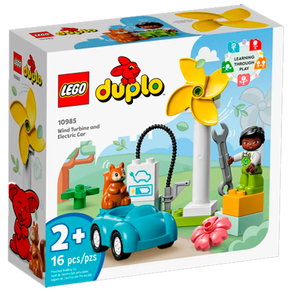 Constructor LEGO Turbină eoliană și mașină electrică Mașină/ Multicolor photo 1